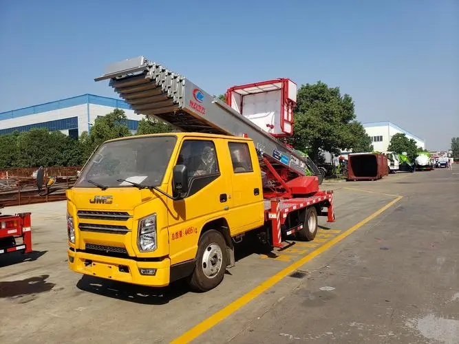 远安附近云梯车出租 砂石搬运